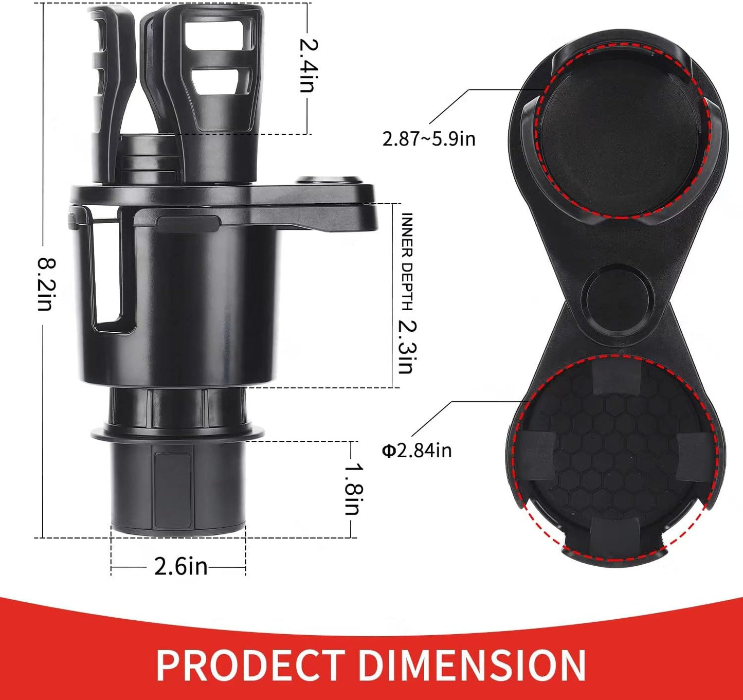 12V/24V Portable Car Heater & Defroster – Mini Windshield Fan for Quick Defogging, Defrosting & Heating in Winter