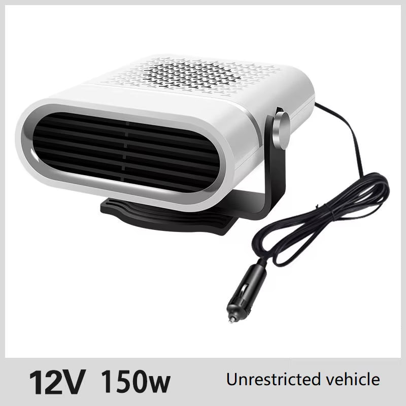 12V/24V Car Heater & Defogger – Portable Windshield Defrosting Fan