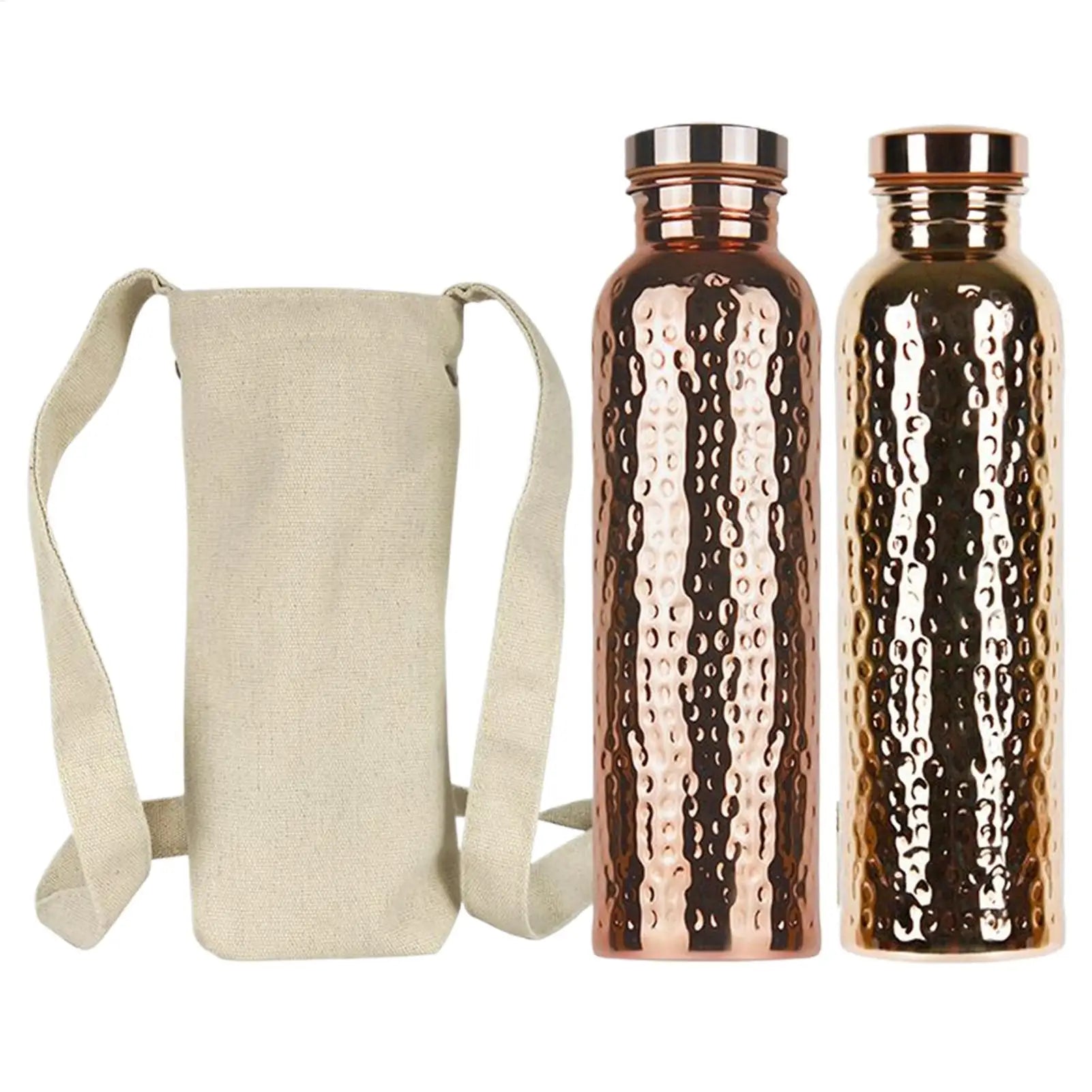 Portable 27oz Copper Water Bottle – Leakproof & Insulated