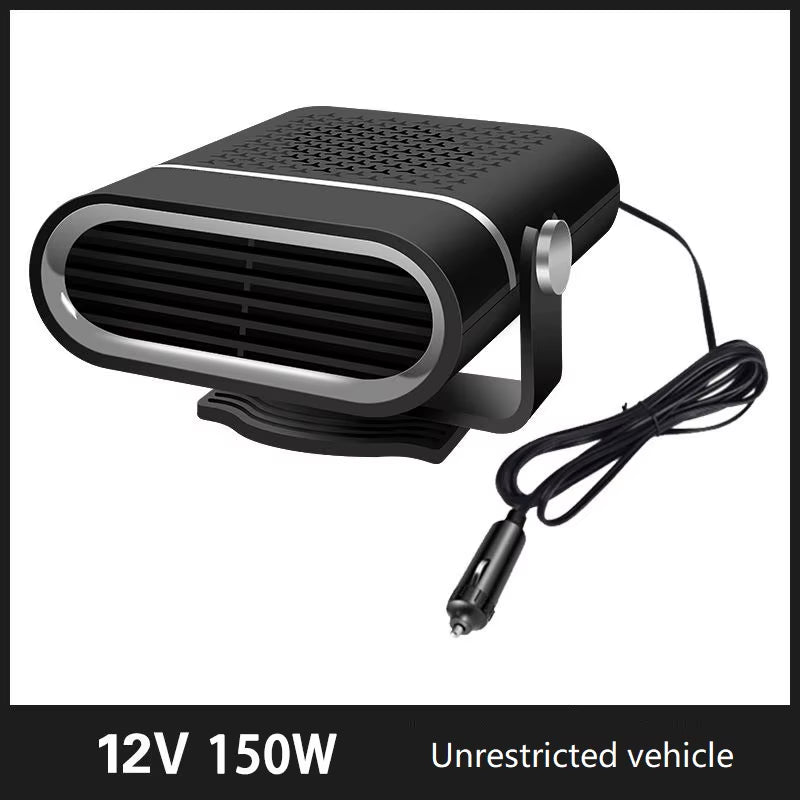 12V/24V Car Heater & Defogger – Portable Windshield Defrosting Fan